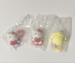 サンリオキャラクターズ　カラフルカラビナマスコット 3点セットのサムネイル