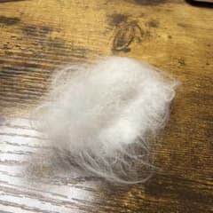 猫の毛 1g ホワイトのサムネイル