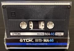 TDK MA46 メタル コンパクトカセットテープ 昭和レトロ 美品 - メルカリ