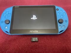 PS Vita アクアブルー 32GBメモリーカードセット（PCH-2000） - メルカリ