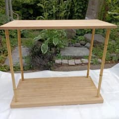 茶道具棚 竹台子（桐木地) 炉風炉兼用 利休好み写し 組立式 - メルカリ
