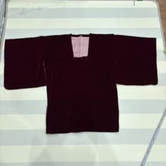 羽織 ベルベット ボルドーのサムネイル