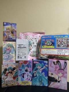 初音ミク　グッズ　【タイクレ限定版有り】9個　＋巡音ルカ　天馬咲希　まとめ売り