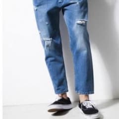 ロンハーマン Ronherman×Wrangler クロップドデニムパンツのサムネイル