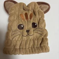 MARUSHIN ヘアドライタオル 猫型のサムネイル