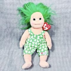 Ty　ビーニーベイビーズ　ビーニーキッズ　シェナニガン　人形　緑　Ty GEARのサムネイル