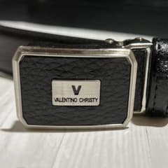 Unused VALENTINO CHRISTY Men's Belt, Black