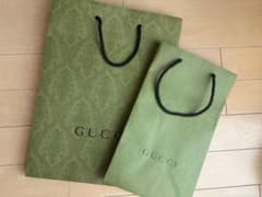 GUCCI ショップ袋 2枚セットのサムネイル