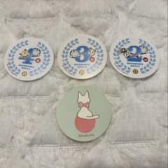 ドラえもん アニバーサリー ステッカー 4枚セットのサムネイル