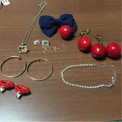 アクセサリー セット リボン イヤリング ブレスレットのサムネイル