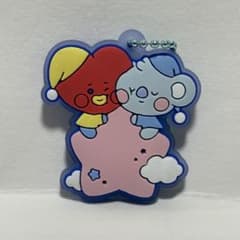 BTS】BT21ぷっくりラバマスグミ キーホルダー TATA KOYA - メルカリ