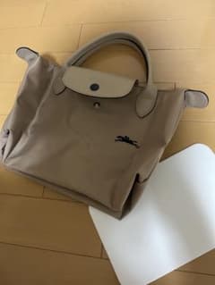 Longchamp ル・プリアージュ 底板付き ピンクベージュ ロンシャン