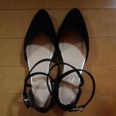 パンプス 黒　24.5センチのサムネイル