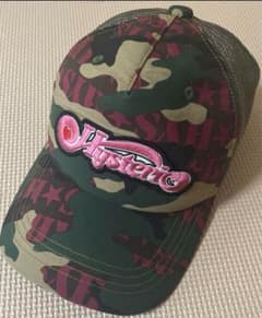 早い者勝ち　Hysteric Glamour 迷彩キャップ フリーサイズのサムネイル