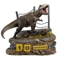 ジュラシック・パーク　T-REX　3D万年カレンダー　スタチュー　フィギュア ジュラシック・パーク T-REX 3D万年カレンダー スタチュー フィギュア