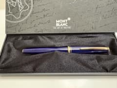 MONTBLANC モンブラン クラシックライン万年筆 ネイビー×ゴールド MONTBLANC モンブラン クラシックライン万年筆 ネイビー×ゴールド