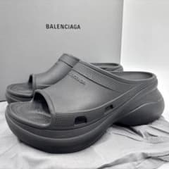 BALENCIAGA バレンシアガ スライド サンダル クロックス ブラック 黒