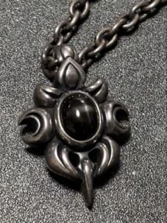 エムズコレクション シルバーネックレス ブラックスター ダイオプサイト エムズコレクション シルバーネックレス ブラックスター ダイオプ