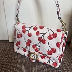 COACH チェリー柄　2wayバッグのサムネイル