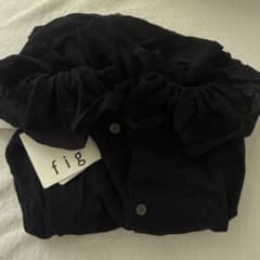 fig london シアーフリルブラウスのサムネイル