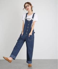 デニム サロペット オーバーオール タグ付き未使用のサムネイル