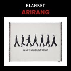 BTS OFFICIAL MERCH】 ［ARIRANG]BLANKET - メルカリ