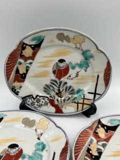 古伊万里 色絵 小皿 4枚セット 鳥文様 - メルカリ