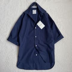 未使用タグ付✨マディソンブルーJ.BRADLEY SHIRT ネイビー 五分袖