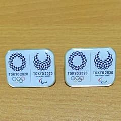東京オリンピック 2020年 ピンバッジ 2個のサムネイル