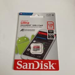 【新品未使用】128GB サンディスク マイクロSDカードのサムネイル