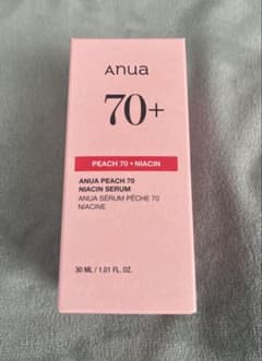 新品未使用　アヌア 桃70ナイアシンセラム　未開封のサムネイル