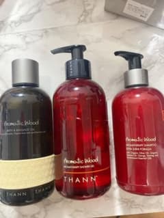 お値下げ中///THANN シャンプー　シャワージェル　マッサージオイルのサムネイル