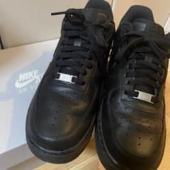 NIKE AIR FORCE1 ナイキ エアフォース1 黒 ブラック 27.5のサムネイル