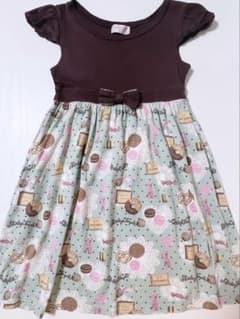 Shirley Temple シャーリーテンプル 半袖ワンピース スイーツ柄 - メルカリ