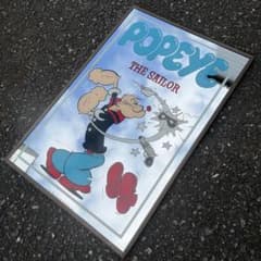 POPEYE ポパイ パブミラー 鏡 King Features USA レトロ - メルカリ