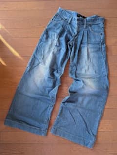 GAP PREMIUM GOLD JEANS ワイドデニム バギーパンツ　Mのサムネイル