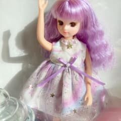 ③ リカちゃん服 ハンドメイド ワンピースのサムネイル