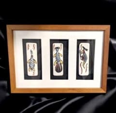​【希少品】 アボリジニアート 額装品（Lionel Phillips作）のサムネイル
