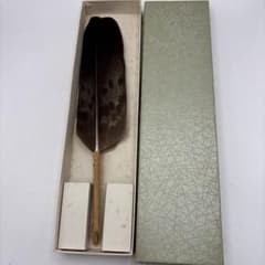茶道具 羽箒 三ツ羽根 風炉用 炉用 炭道具長さ約32cm - メルカリ