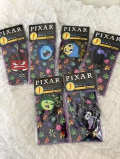 PIXAR インサイドヘッド　ラバー　キーチェーン　くじ　6点のサムネイル