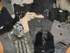 ミセス 婦人服 トップス・ワンピース 春先ジャケットのセット・まとめ売り23点のサムネイル