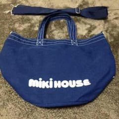 さとみ様専用  ミキハウス トートバッグショルダー付きのサムネイル