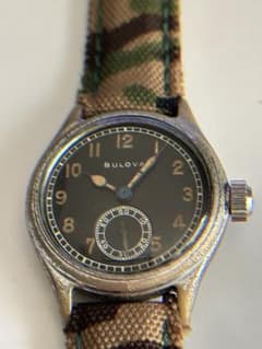 BULOVA ブローバ　手巻き式時計スモールセコンド　cal.10AK ジャンク BULOVA ブローバ 手巻き式時計スモールセコンド cal.10AK ジャンク