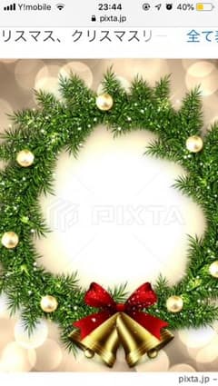クリスマスリースのサムネイル