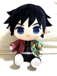匿名発送　鬼滅の刃 冨岡義勇 炭治郎ぬいぷりけ おすわり BIG ぬいぐるみ 冨岡義勇】アニメ「鬼滅の刃」 ぬいぷりけおすわりBIG1 | 「MOLLY