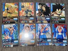 ドラゴンボールZ データカードダス 8枚セット ナッパ ラディッツ ダーブラのサムネイル