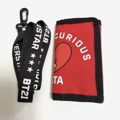 BT21 TATA 태현 테테 V 삼중 지갑 지갑 tata