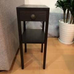 サイドテーブル！ウォルナットカラー！のサムネイル