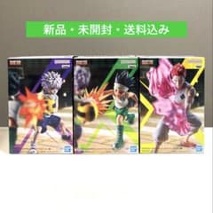 HUNTER×HUNTER 곤 킬루아 히소카 GI편 피규어 3체 세트