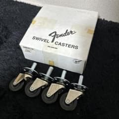 Fender Amplifier Caster Set (4 pieces) for Electric Guitars and Stringed Instruments